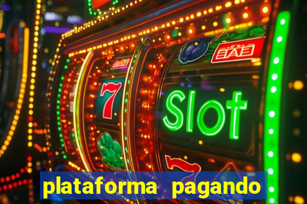 plataforma pagando no cadastro